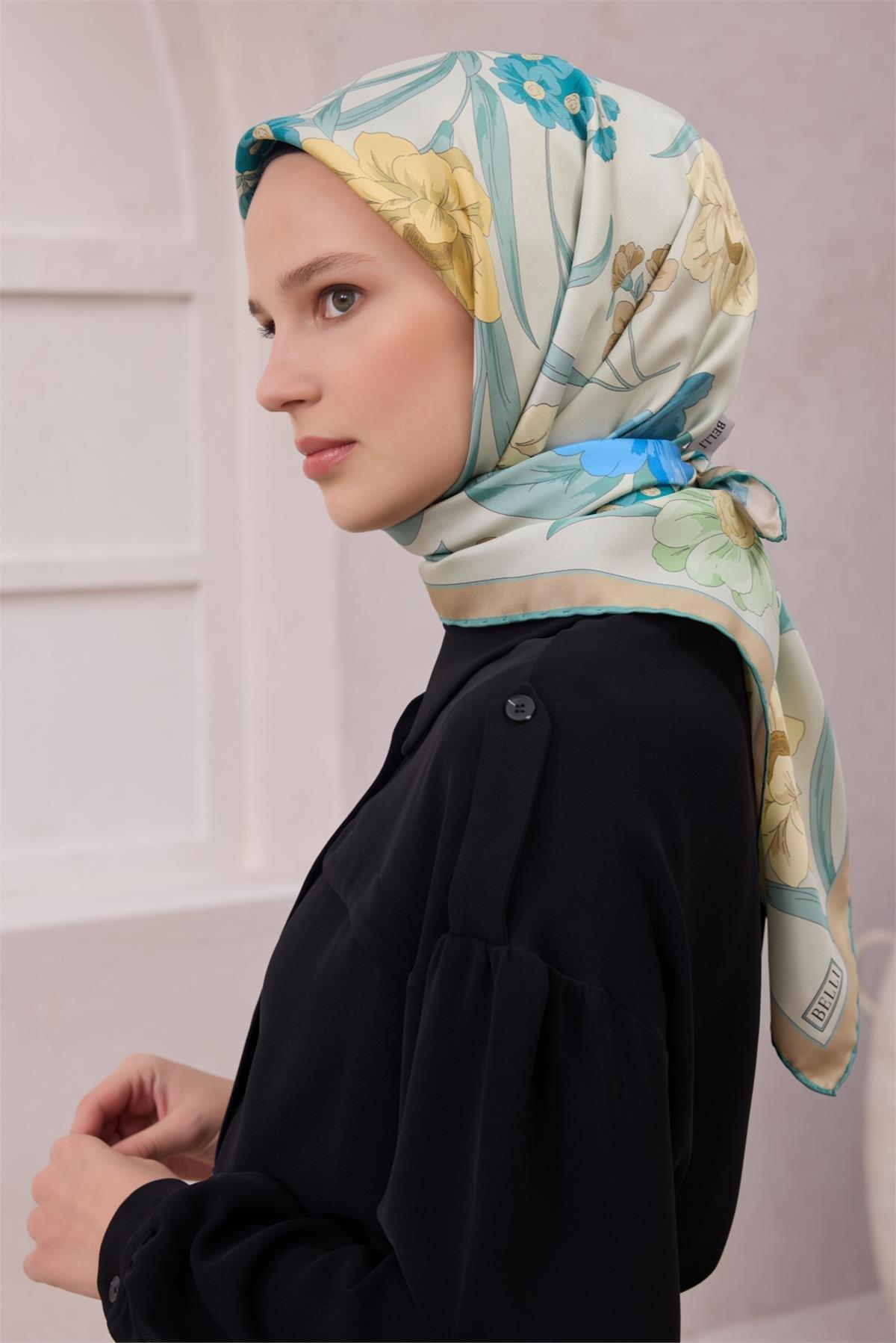 Belli Tivil İpek Eşarp 4219D-53