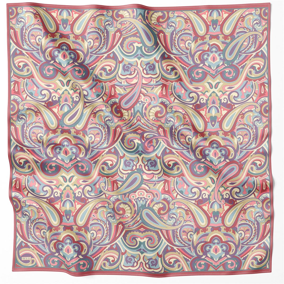 Belli Tivil İpek Eşarp 4222D-80