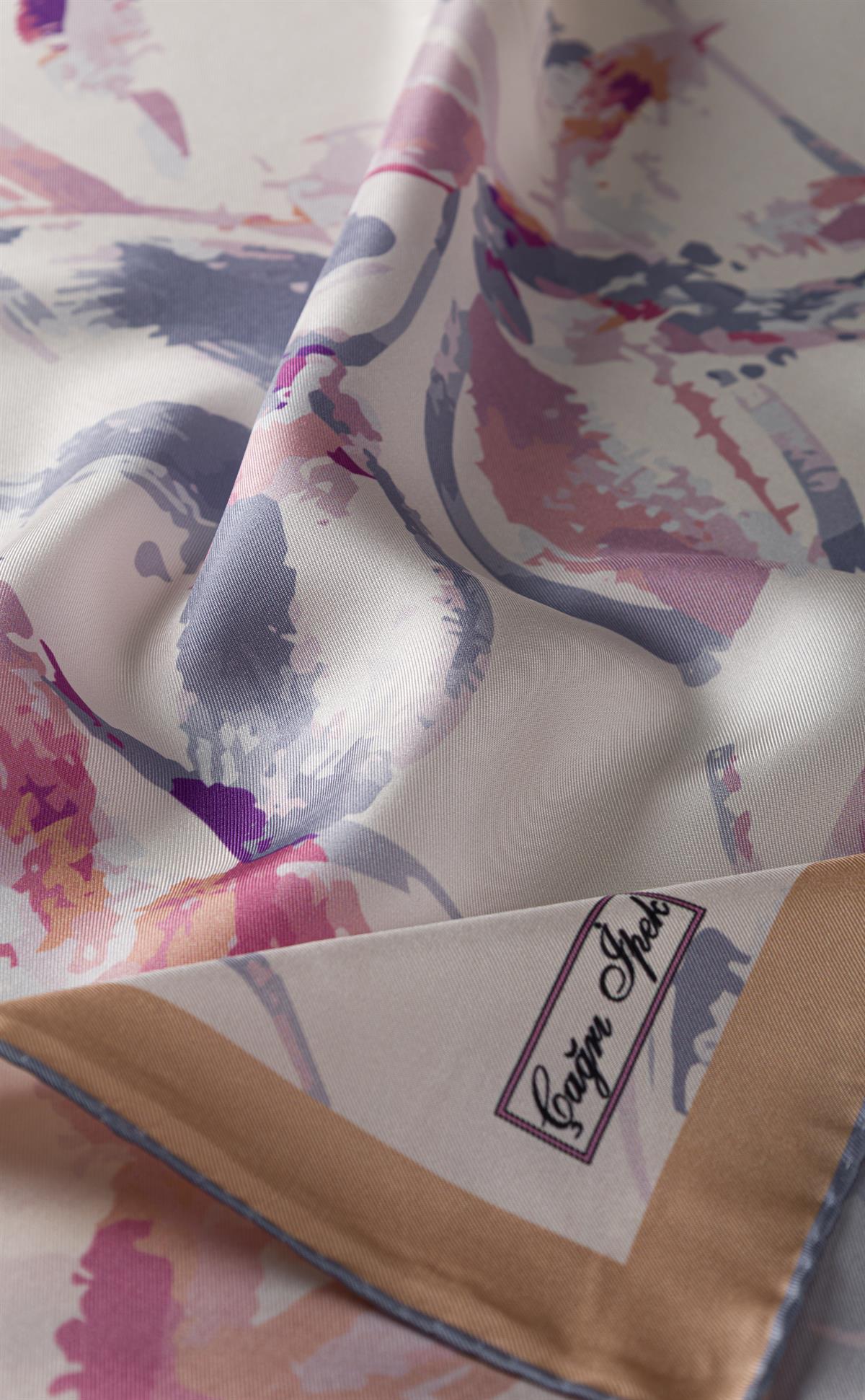 Çağrı İpek Tivil İpek Eşarp 13895-15