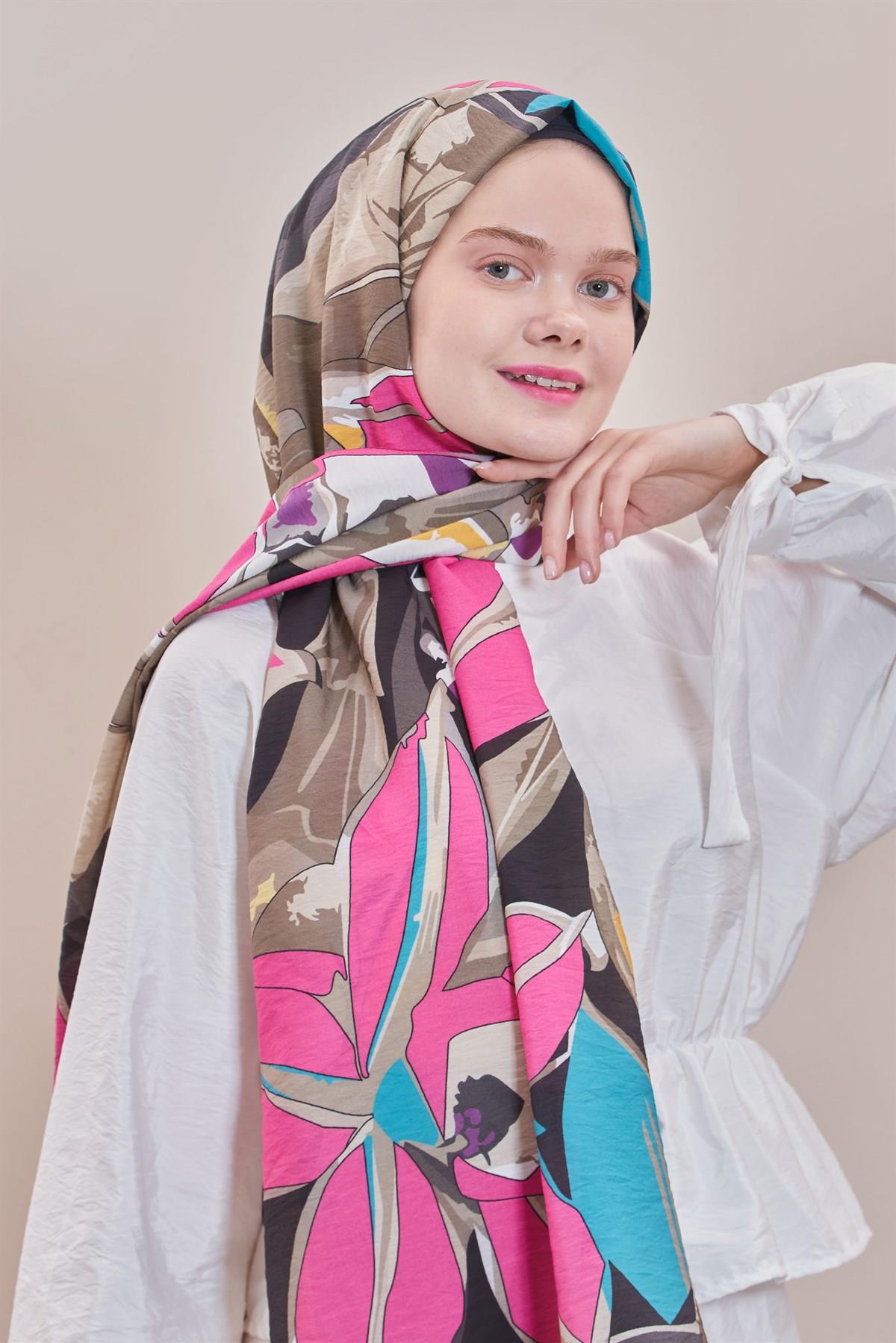 Diamond Lily 2037-Siyah Fuşya