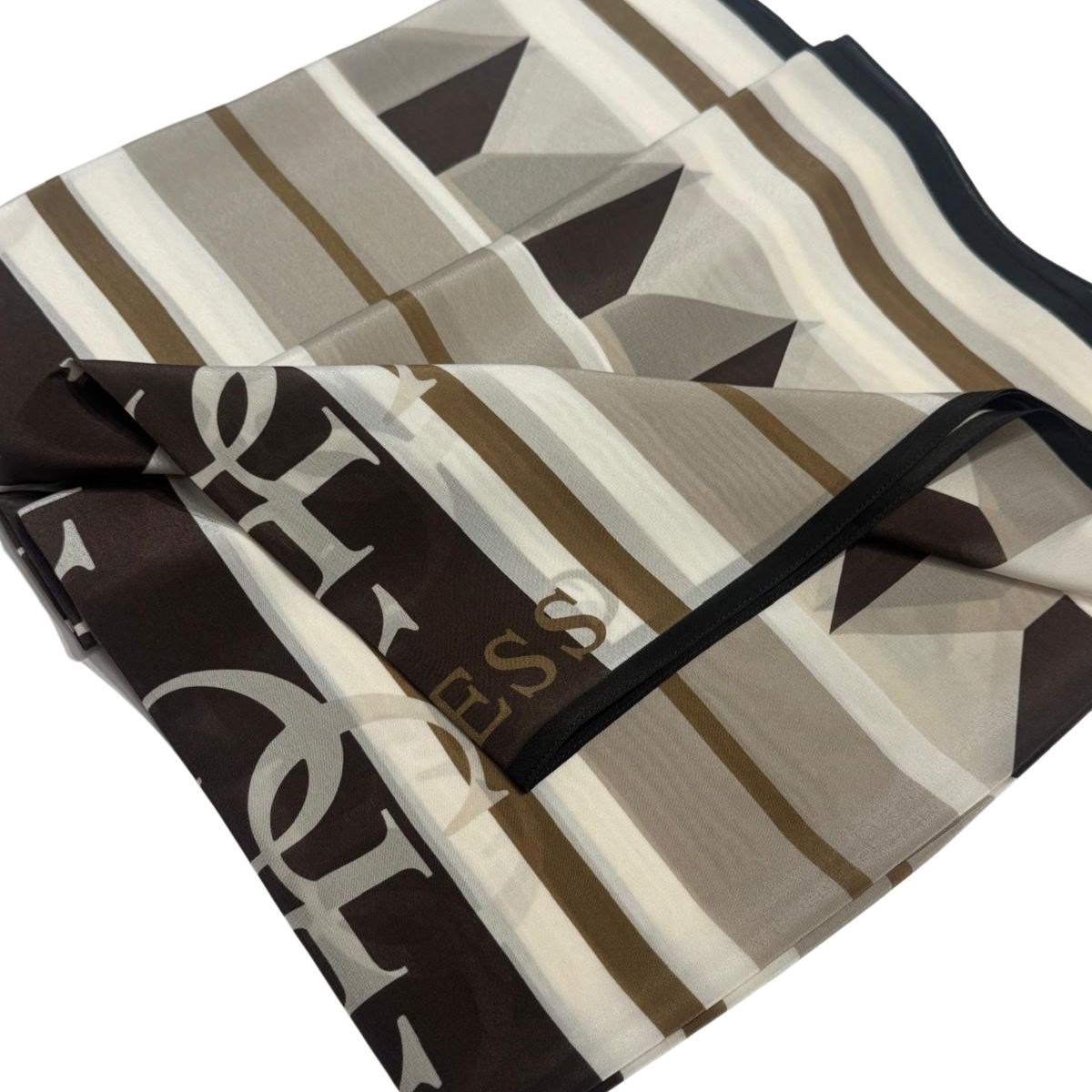 Guess Monogram İpek Şal AW5743SIL03-Bro
