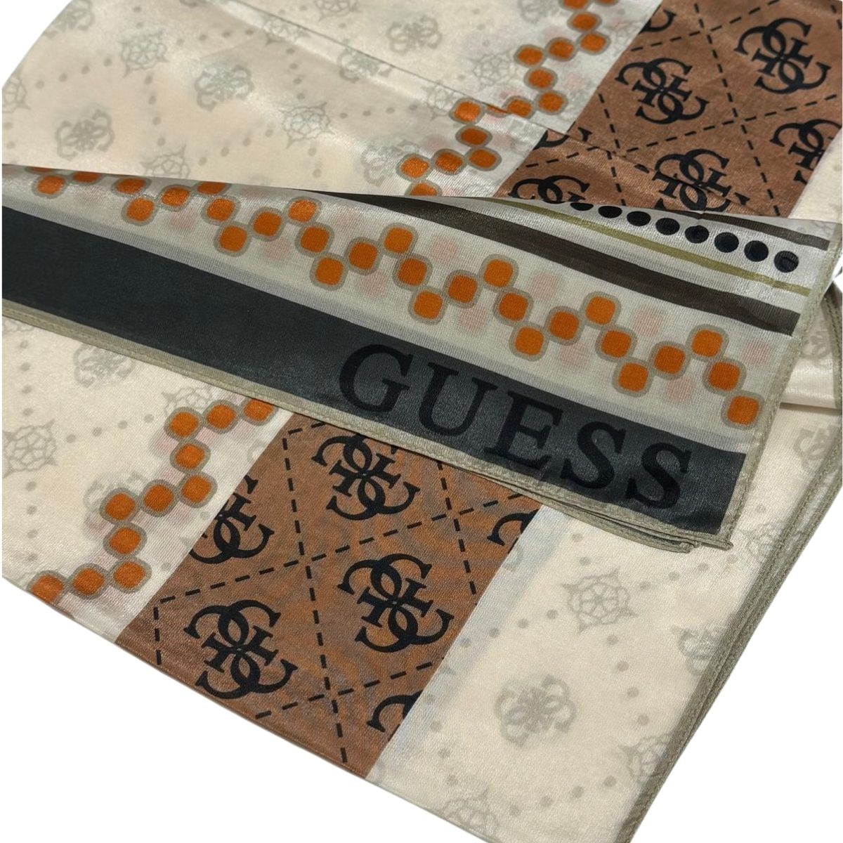 Guess Pamuk İpek Monogram Şal AW5731SIL03-Ora