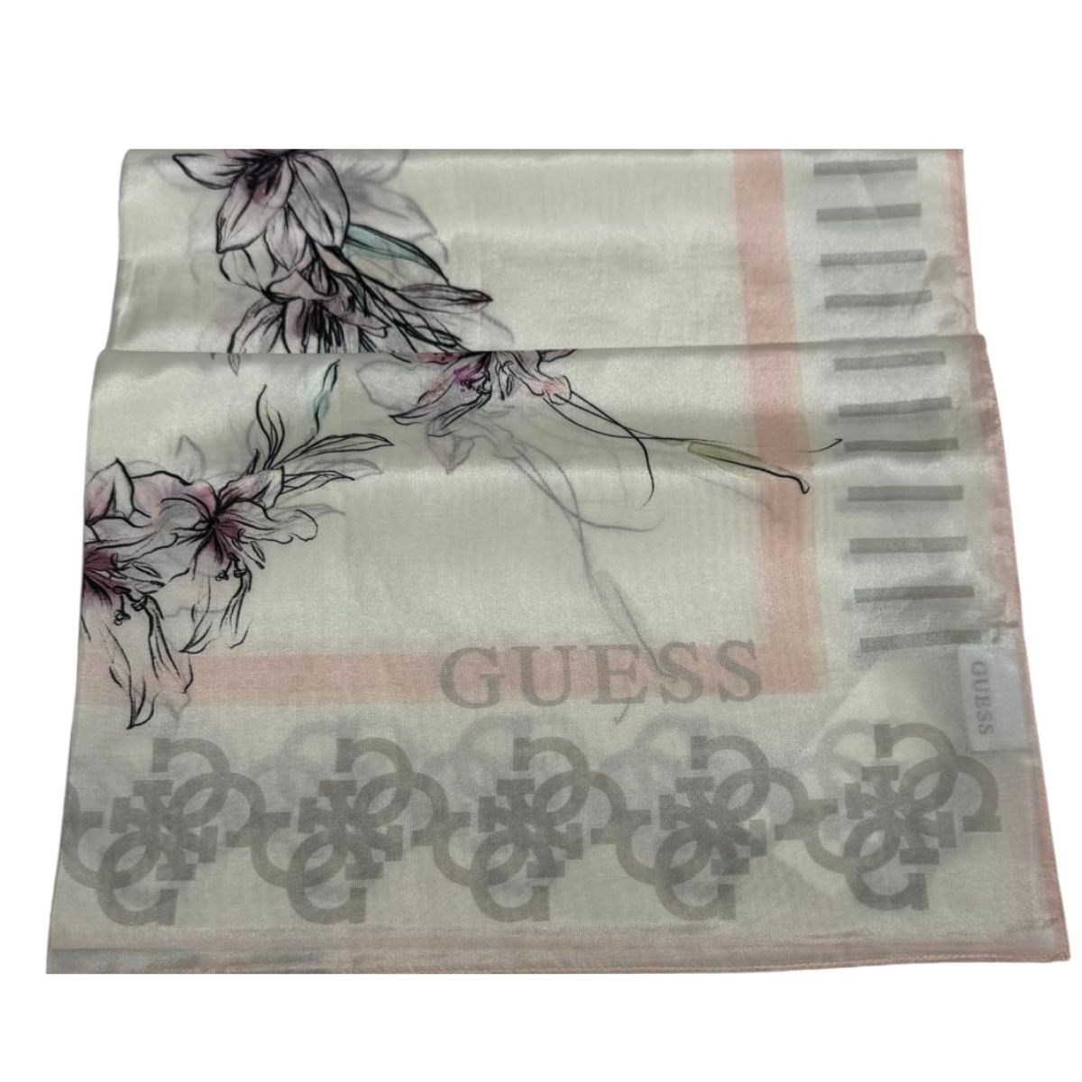 Guess Pamuk İpek Monogram Şal AW5736SIL03-Ros