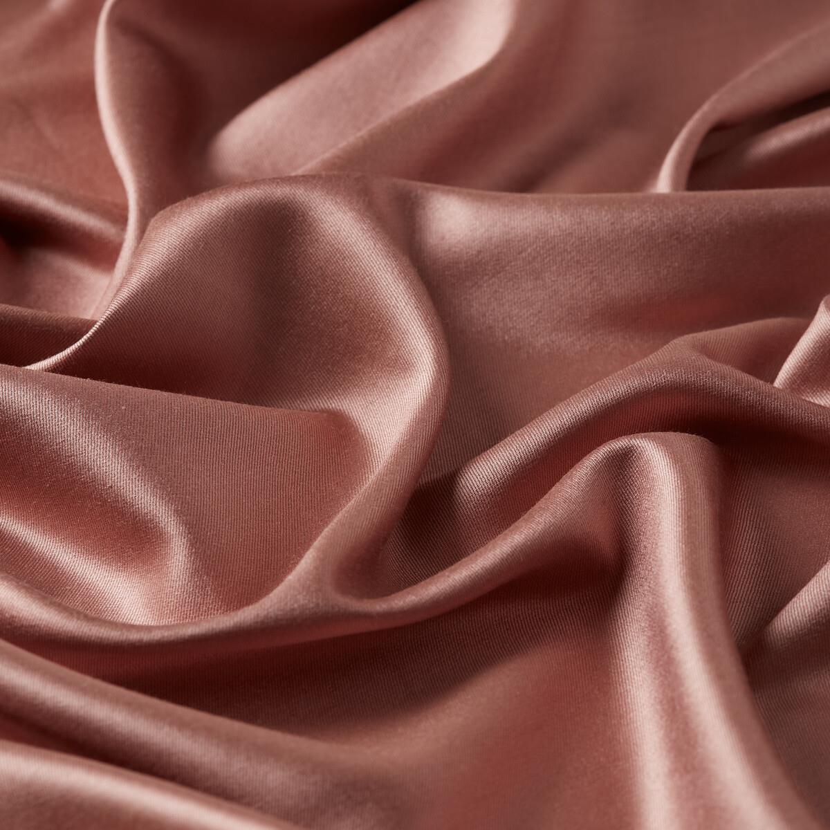 İpekevi Çift Taraflı Düz Renk İpek Şal 00927-Gül Pembe