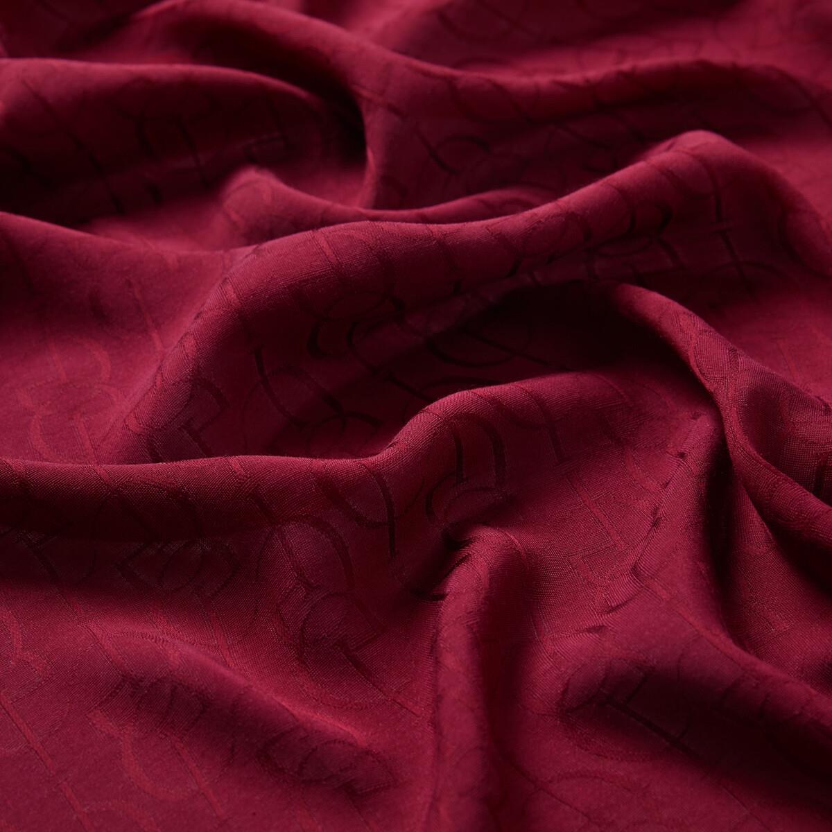 İpekevi Dört Mevsim İE Monogram Şal 04474-bordo