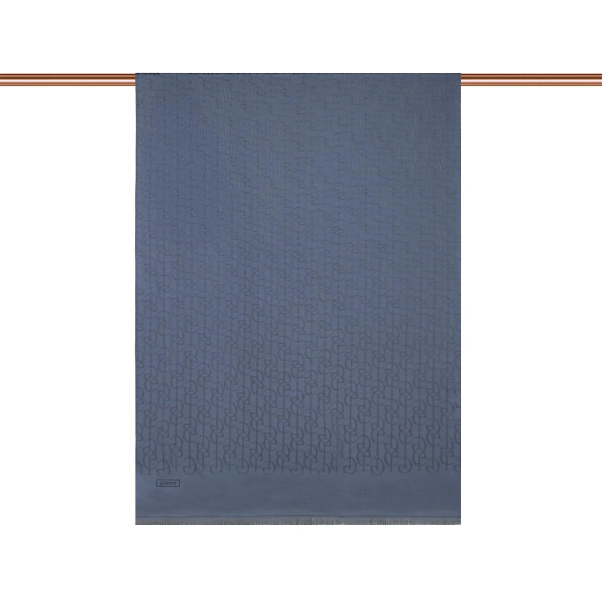 İpekevi Dört Mevsim İE Monogram Şal 04474-Gümüş