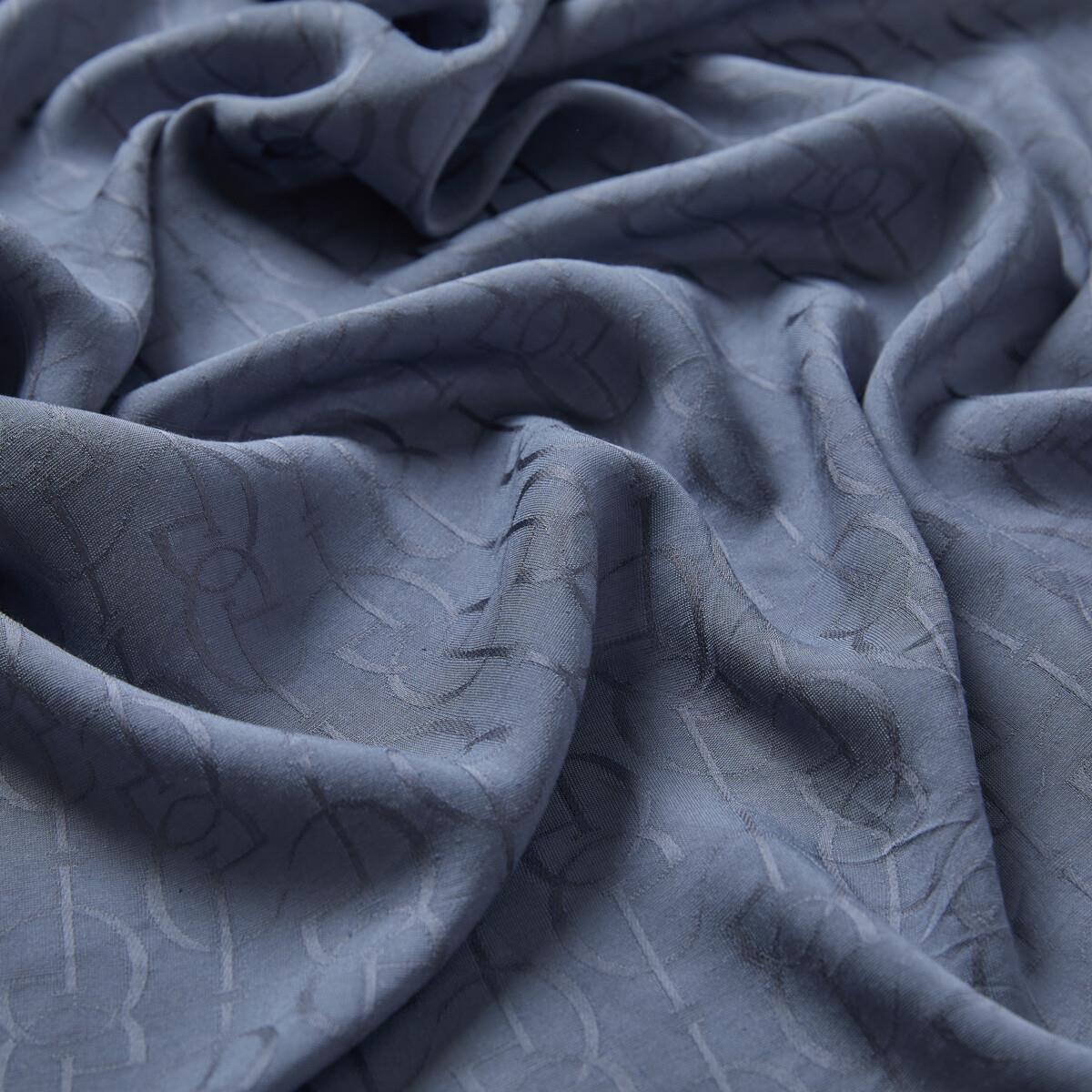 İpekevi Dört Mevsim İE Monogram Şal 04474-Gümüş