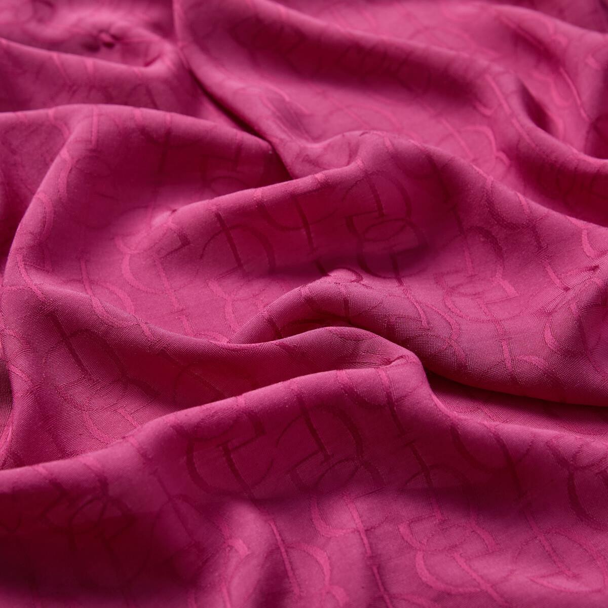 İpekevi Dört Mevsim İE Monogram Şal 04474-VİŞNE