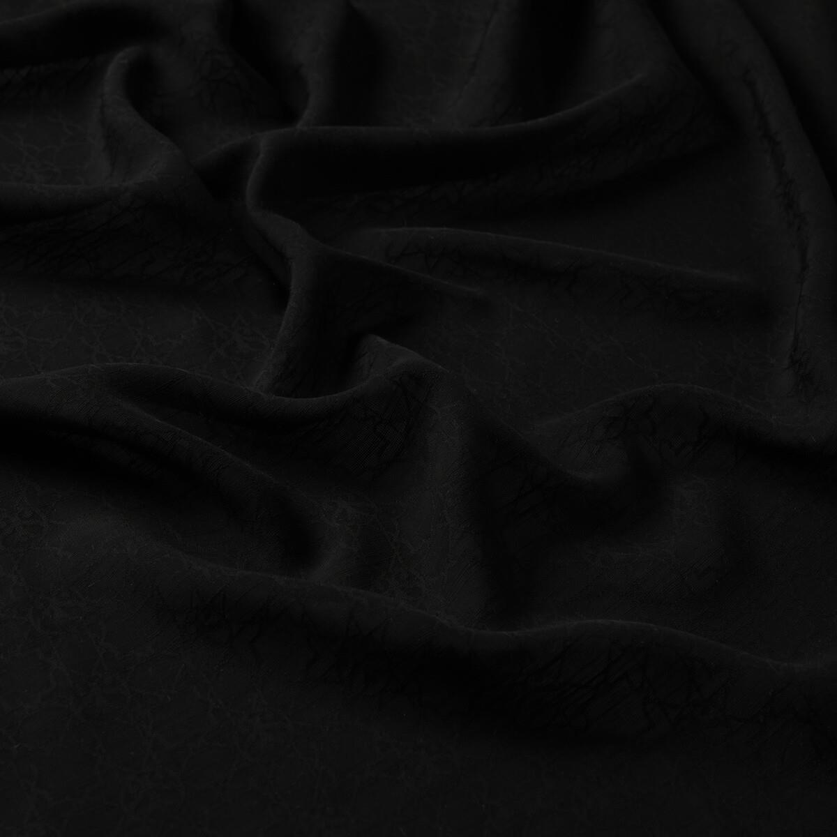 İpekevi Dört Mevsim Monogram Desen Şal 04356-Siyah Gri