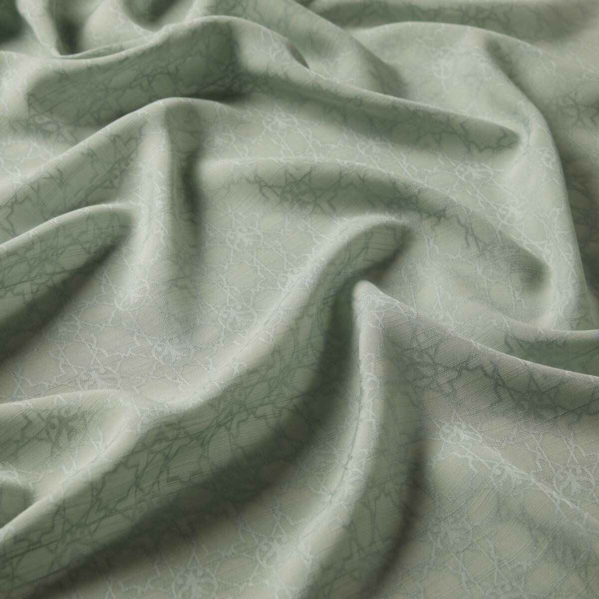 İpekevi Dört Mevsim Monogram Desen Şal 04356-Mint Yeşili