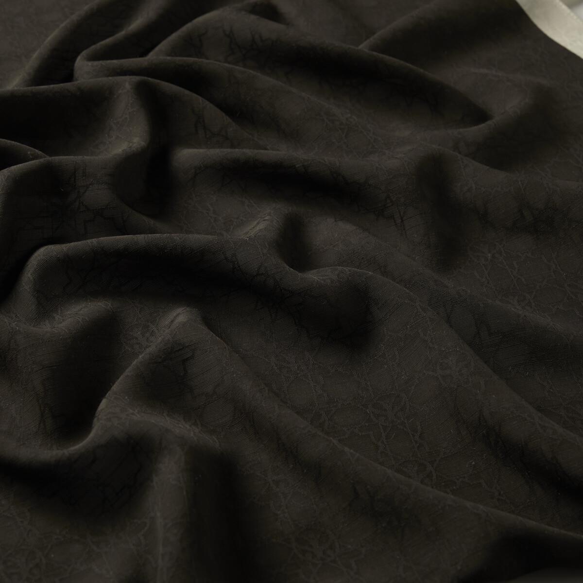 İpekevi Dört Mevsim Monogram Desen Şal 04356-Küllü Kahve