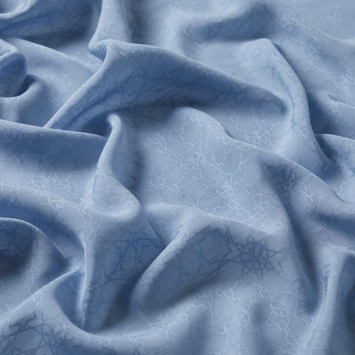 İpekevi Dört Mevsim Monogram Desen Şal 04356-Bebe Mavisi