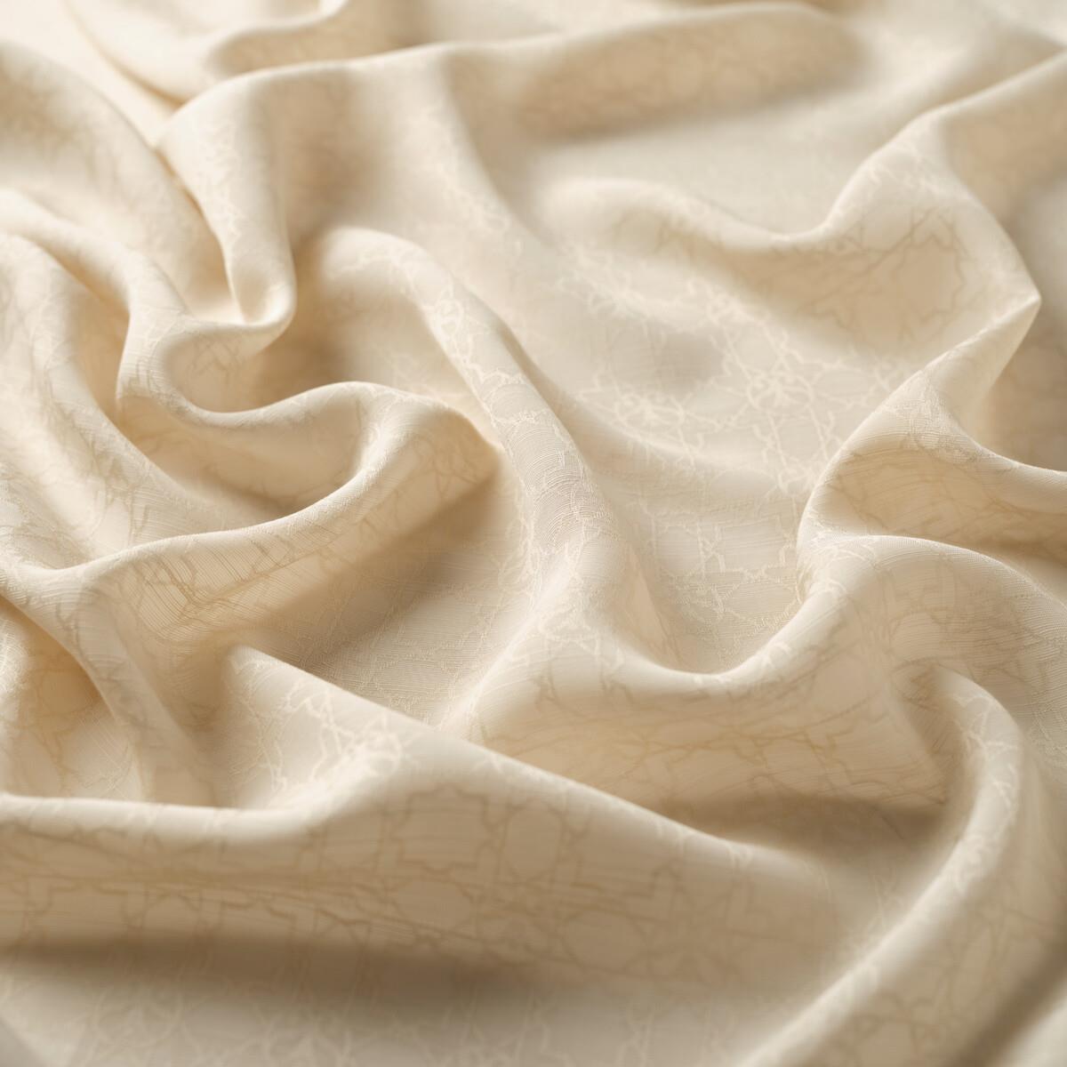 İpekevi Dört Mevsim Monogram Desen Şal 04356-Ekru