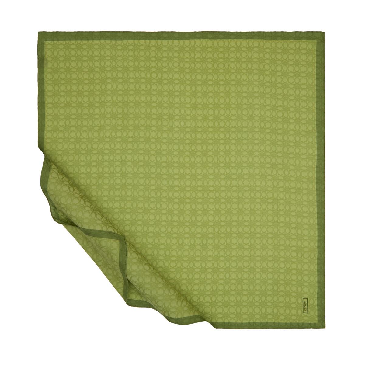 İpekevi Dört Mevsim Monogram Eşarp 04357-Çam Kokusu