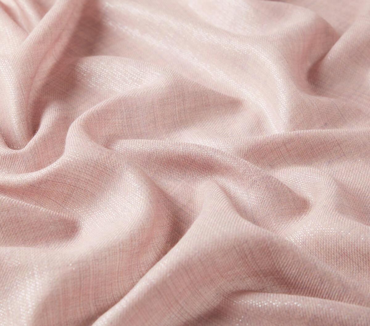 İpekevi Yün İpek Şal 06149-Puslu Pembe