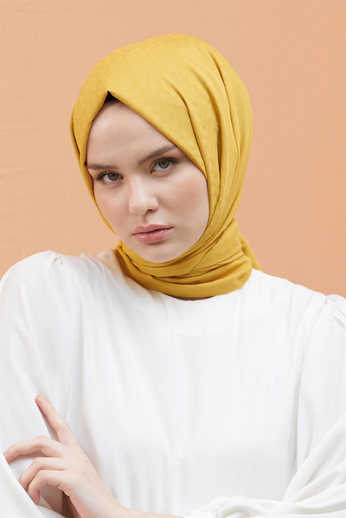 Kayla Şal 2067-Hardal
