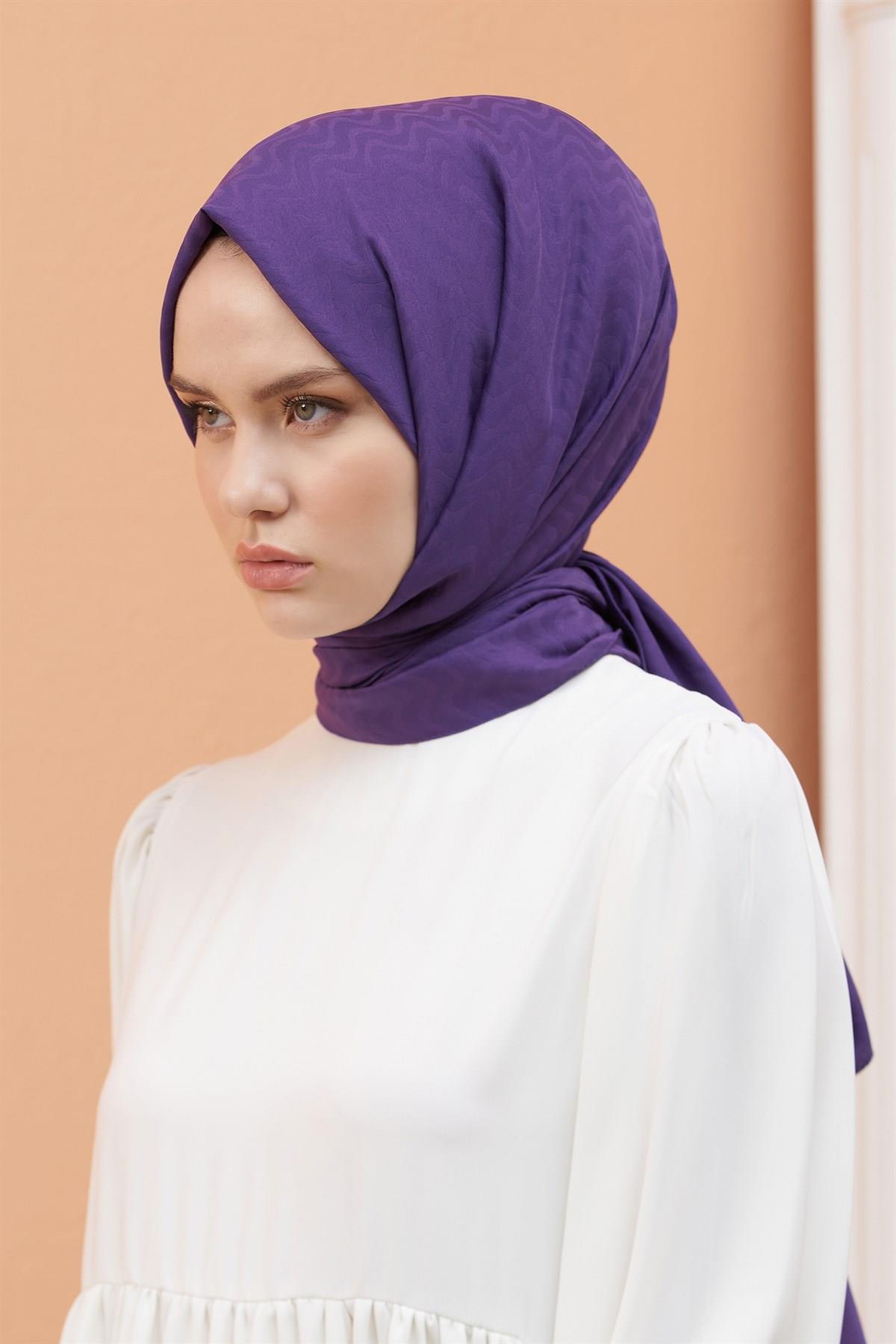 Kayla Şal 2067-Mürdüm