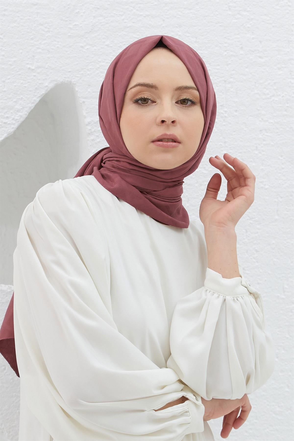 Loryan Şal 2053-Koyu Gül