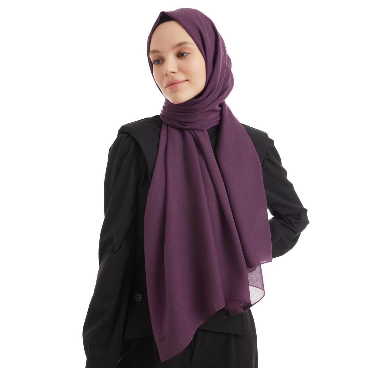 Qoza Dolce Şal 82000-Koyu Lila