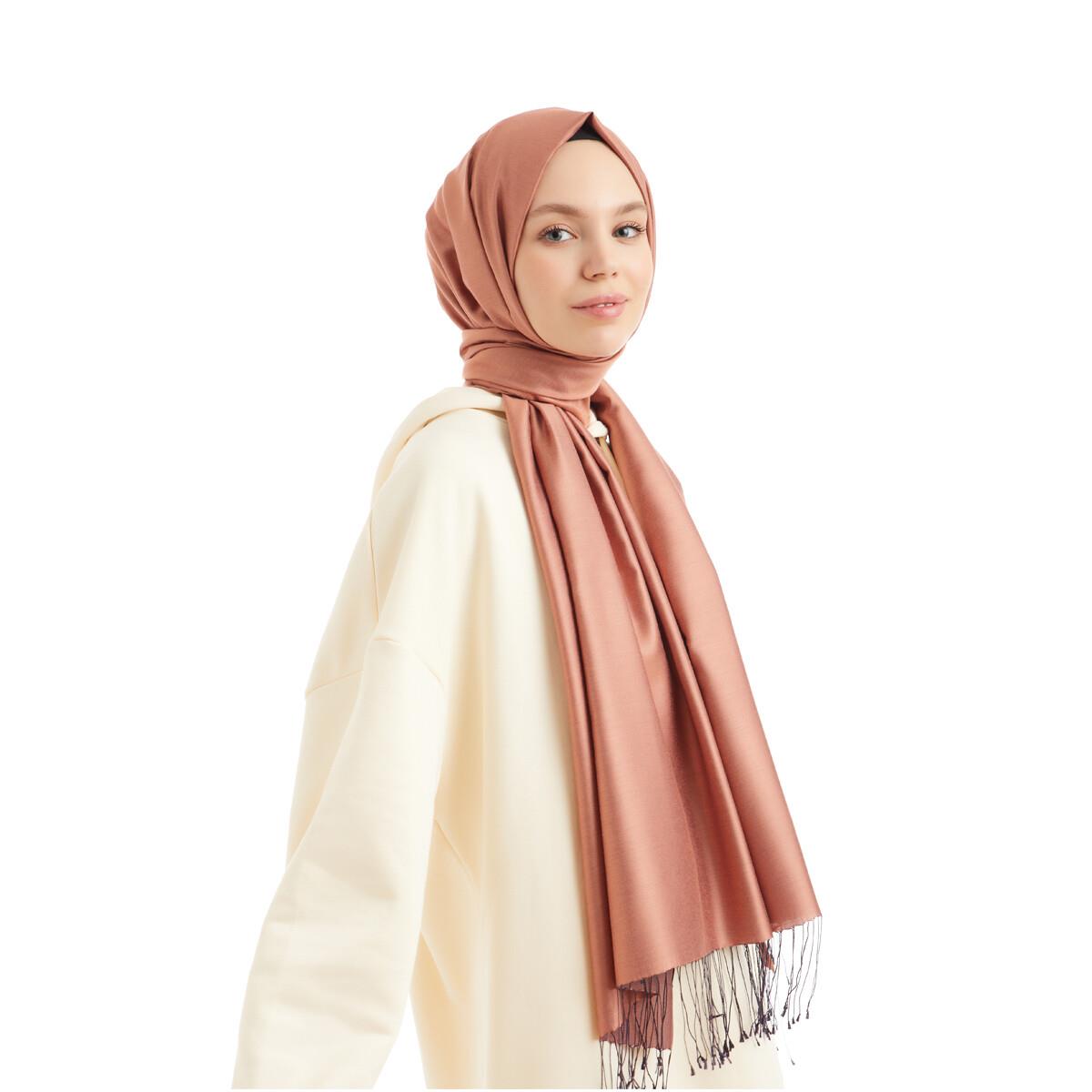 Qoza Solid Şal 6848-Yavru Ağzı