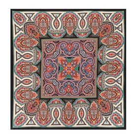 Vakko Tivil İpek Eşarp 300093309001-Siyah