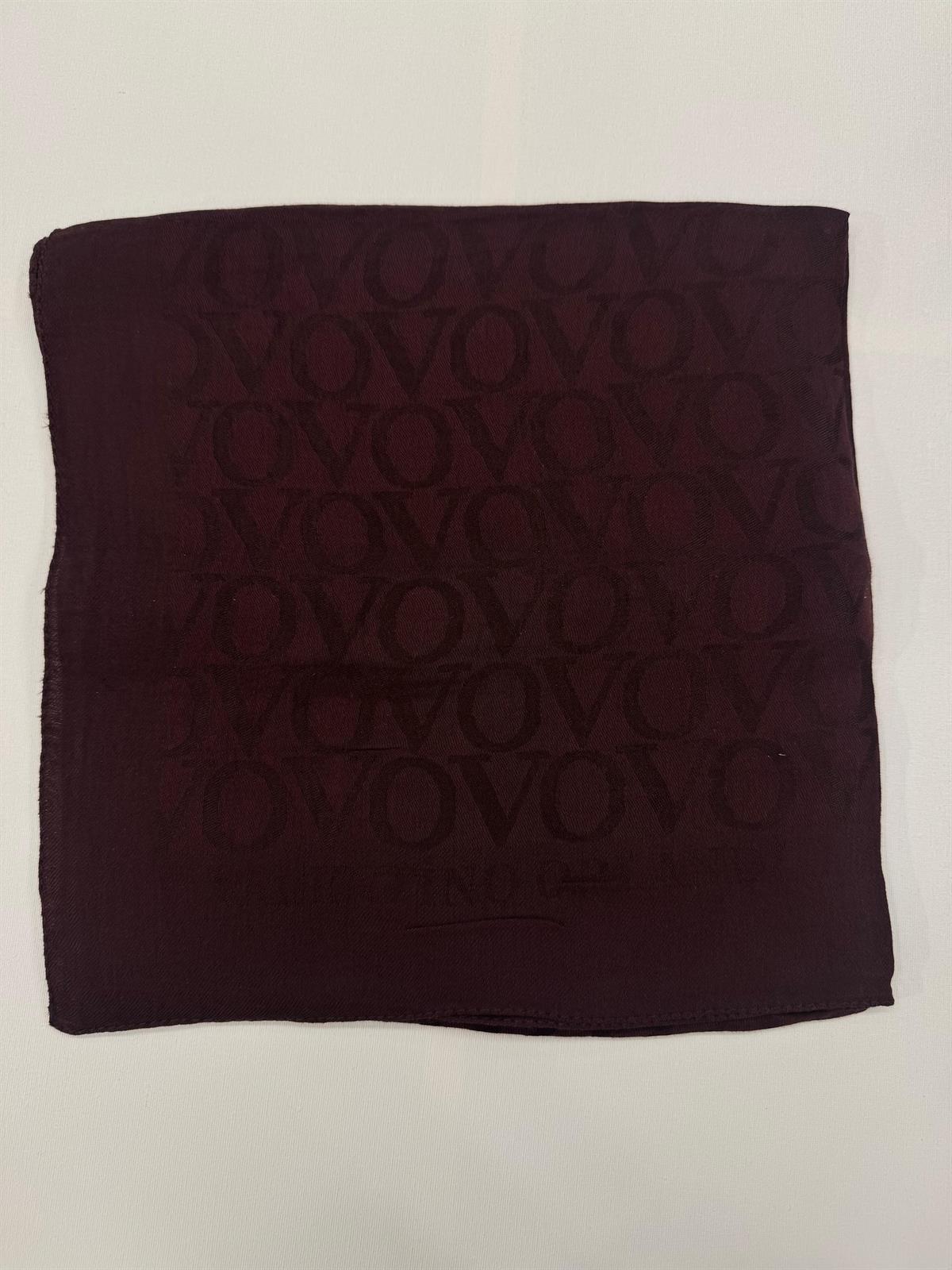 Valentino Orlandi Jakarlı Eşarp 27022025-Bordo