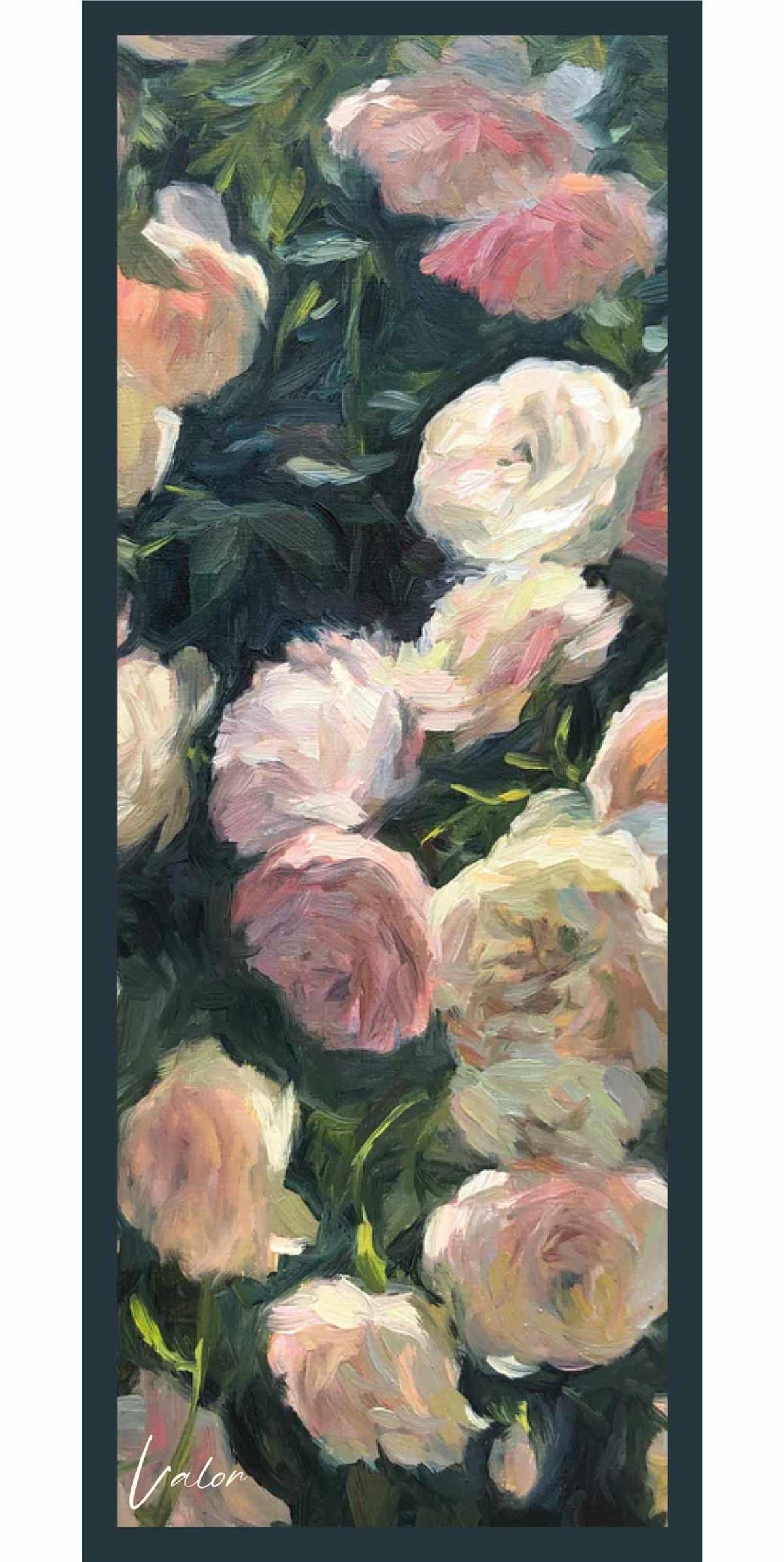 Valor Scarf Watercolor Rose Şal 19122024-2499