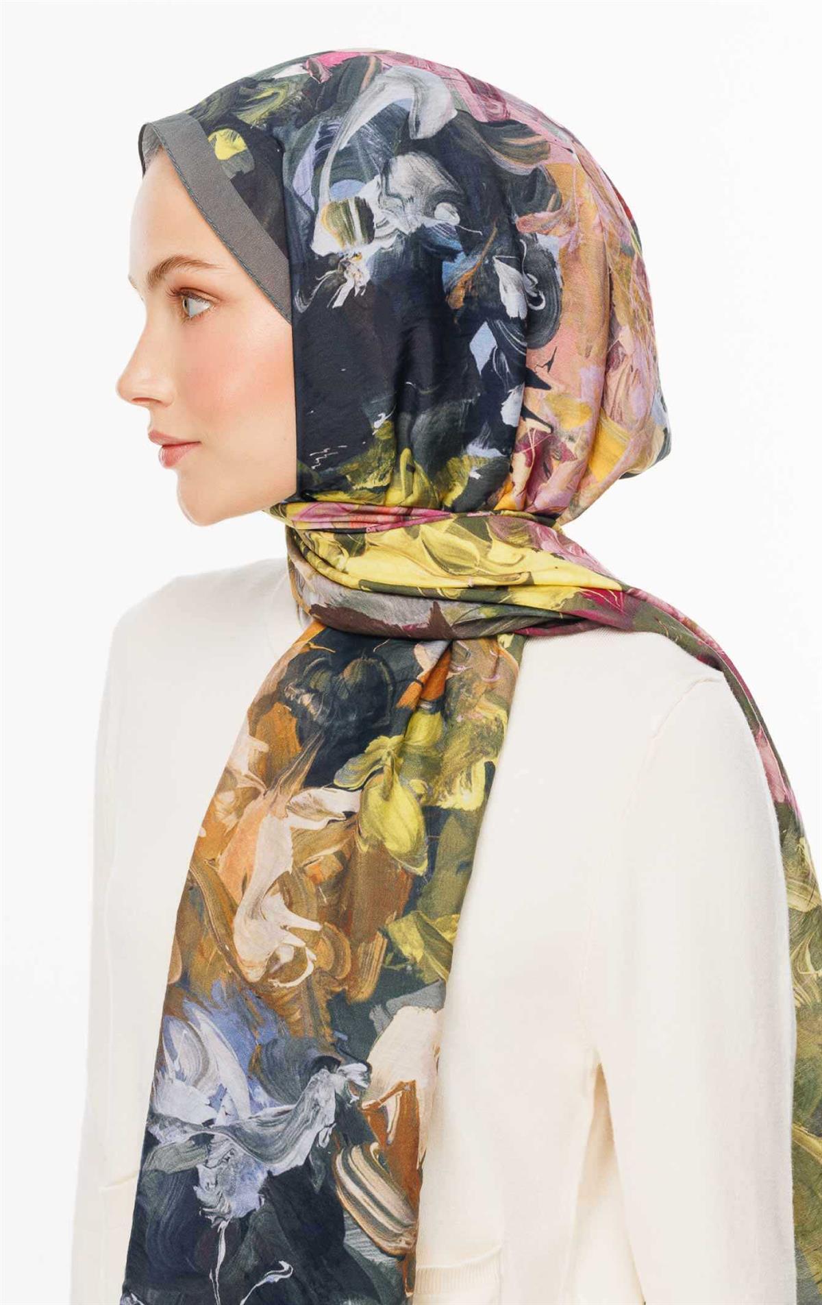 Valor Scarf Watercolor Sofia Şal 09112024-2500