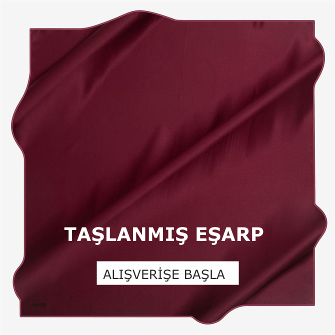 Taşlanmış Eşarp
