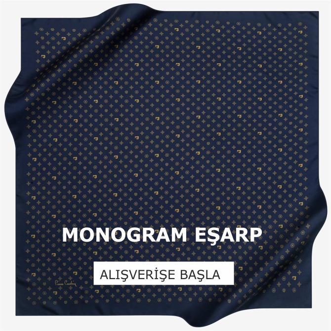 Monogram Eşarp