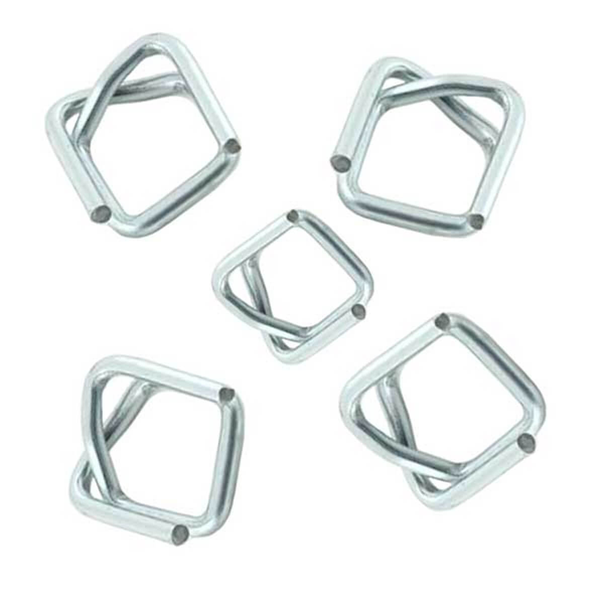 Varmax - 16 mm Kompozit ve Polyester Çember Bukle Toka 1000 Adet