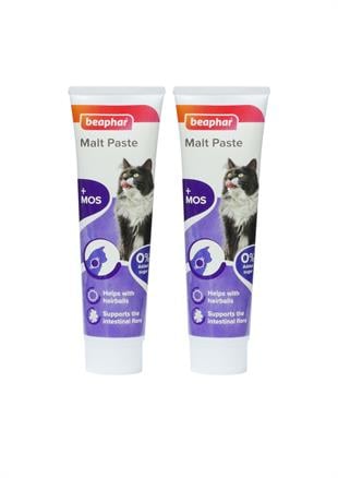2 x Beaphar Duo Active Kediler için Malt Macunu