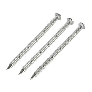 Akdeniz - 5x80 Kanallı Çelik Çivi 100 Adet Beton Çivisi