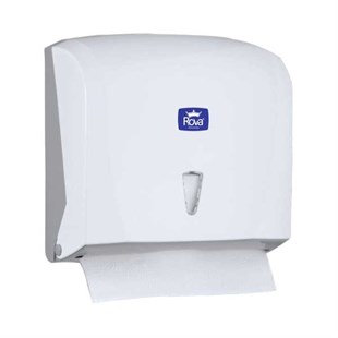 Rova Z Katlı Kağıt Havlu Dispenseri 200'LÜ Beyaz