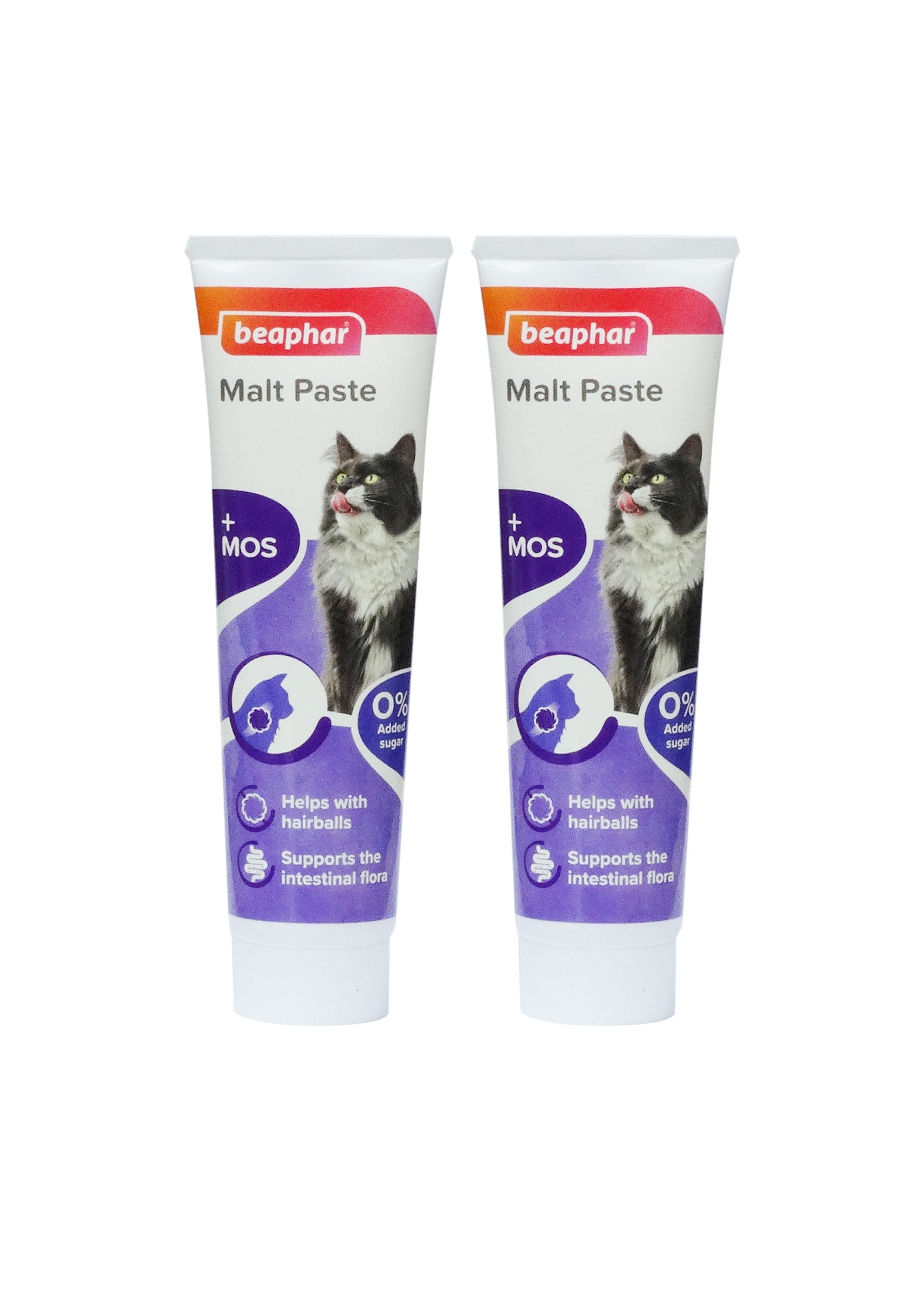 2 x Beaphar Duo Active Kediler için Malt Macunu