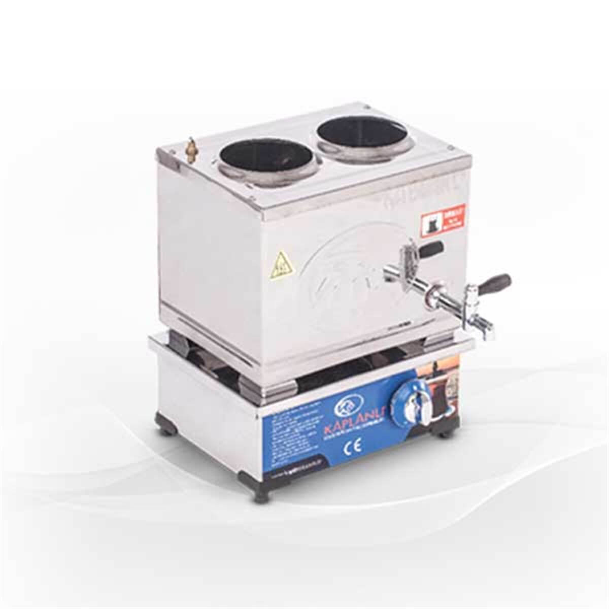 Kaplanlı 14 Lt LPG/Doğalgazlı Çay Kazanı ve Çay Ocağı