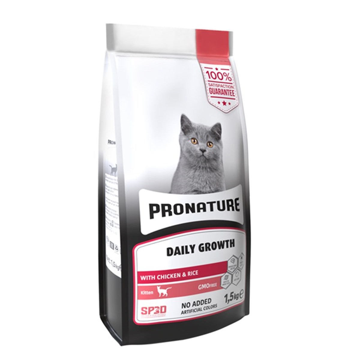 Pronature 1,5 Kg Daily Growth Tavuklu ve Pirinçli Yavru Kedi Maması