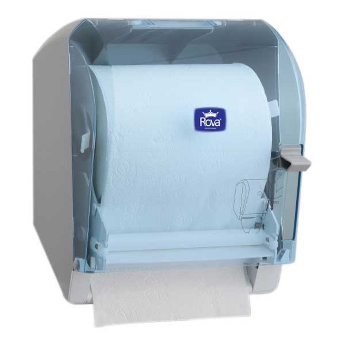 Rova Levercut Rulo Kağıt Havlu Dispenseri Şeffaf