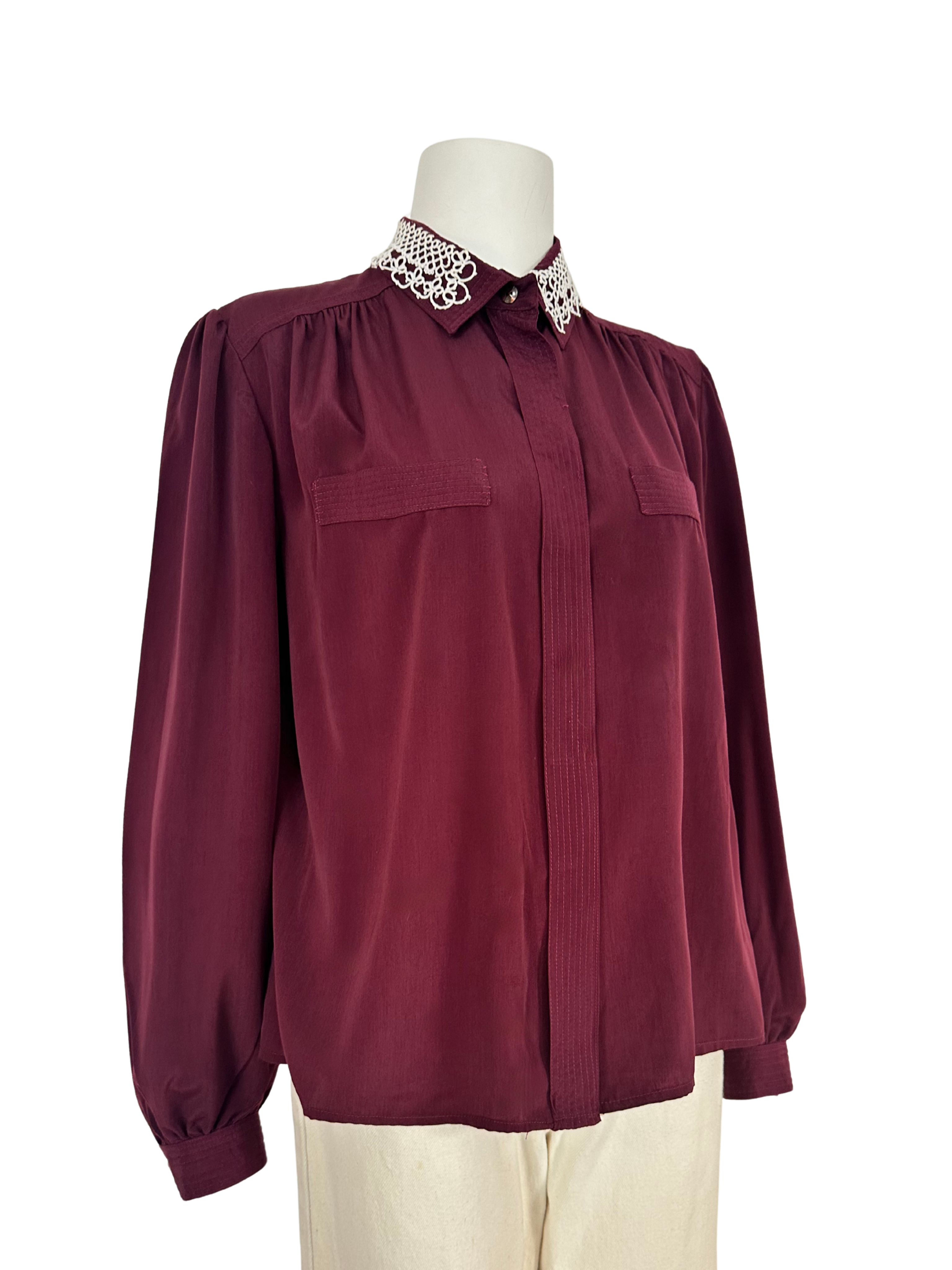 ÇOK RENKLİ METALİK İPLİK İŞLEMELİ BLUZ