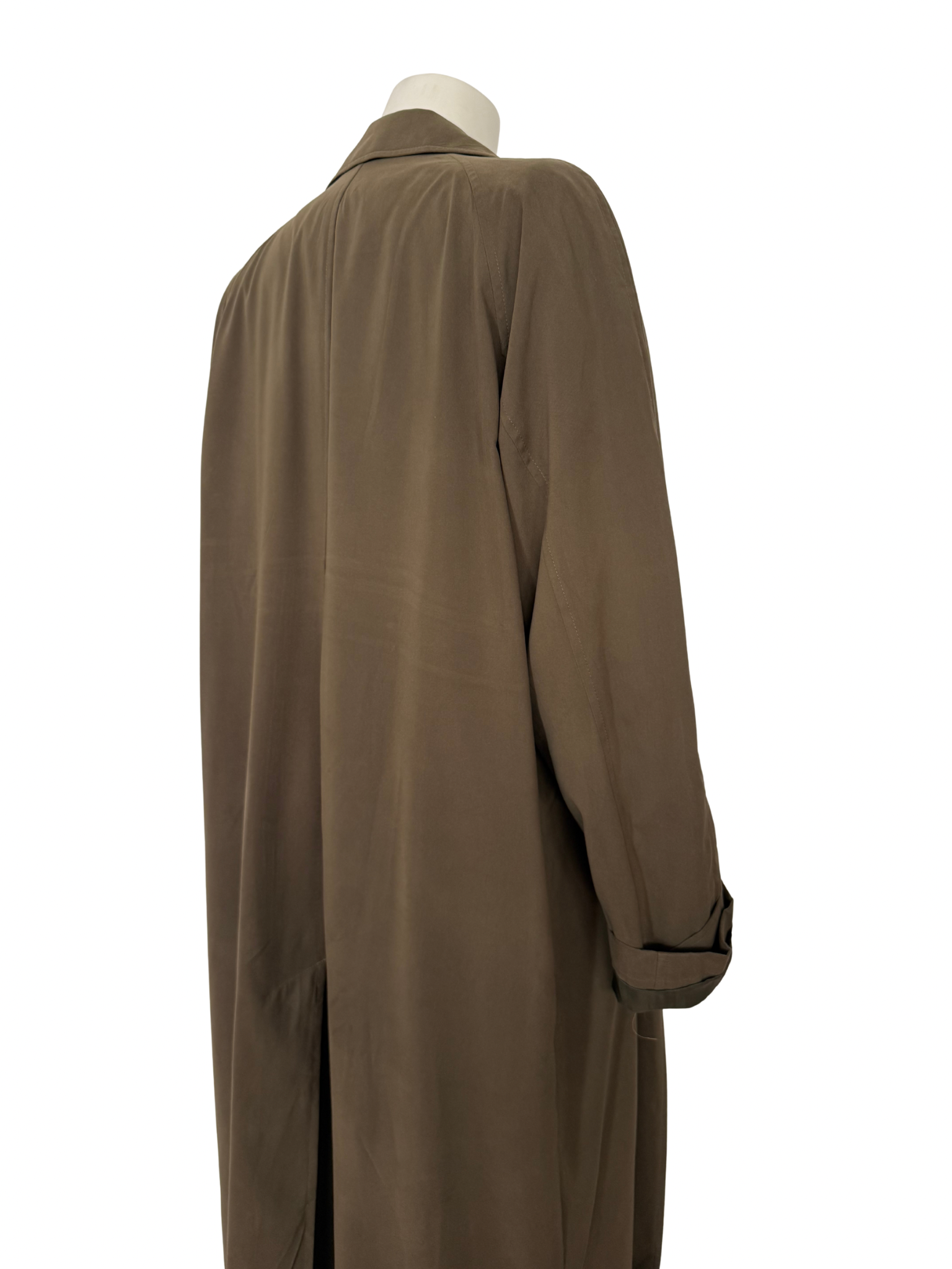 KAHVERENGİ OVERSIZE TRENÇKOT