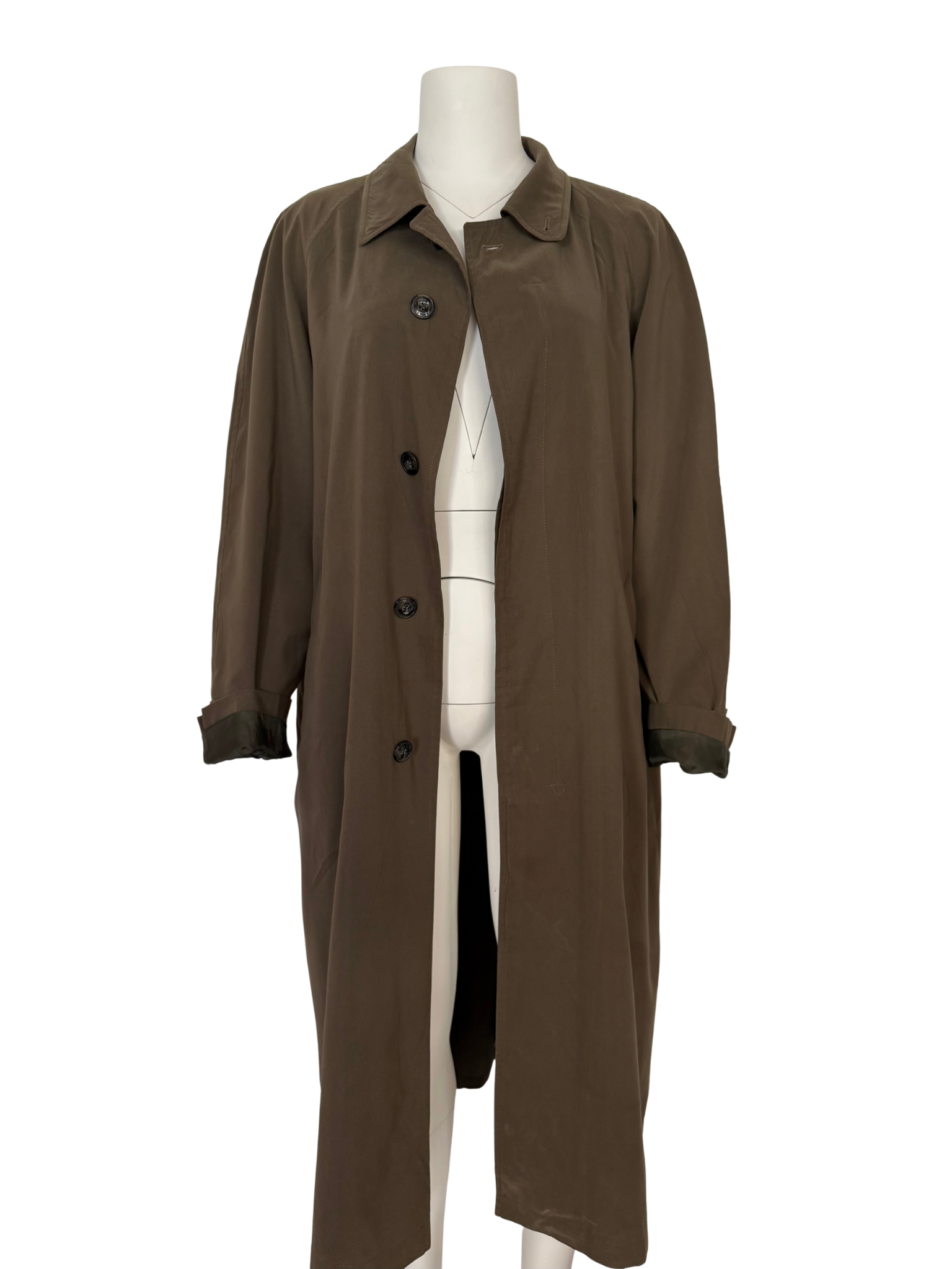 KAHVERENGİ OVERSIZE TRENÇKOT