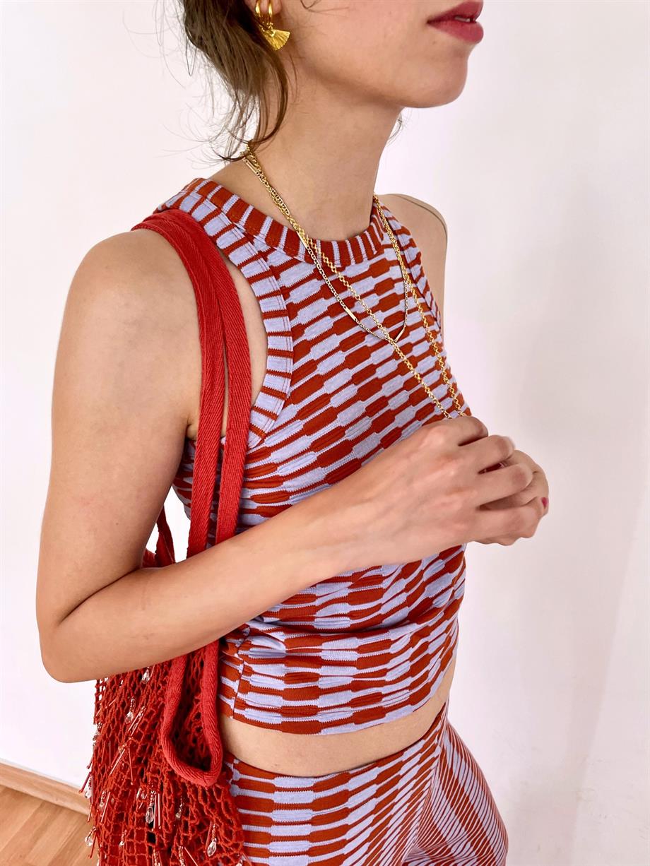 Line Tank Top