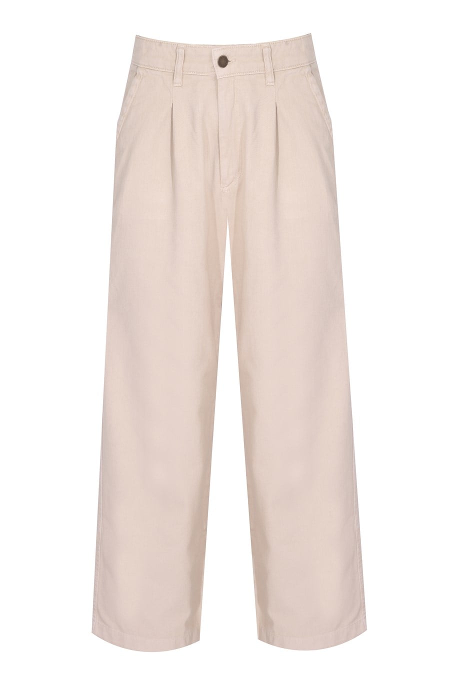 Loose Fit Gabardin Pantolon