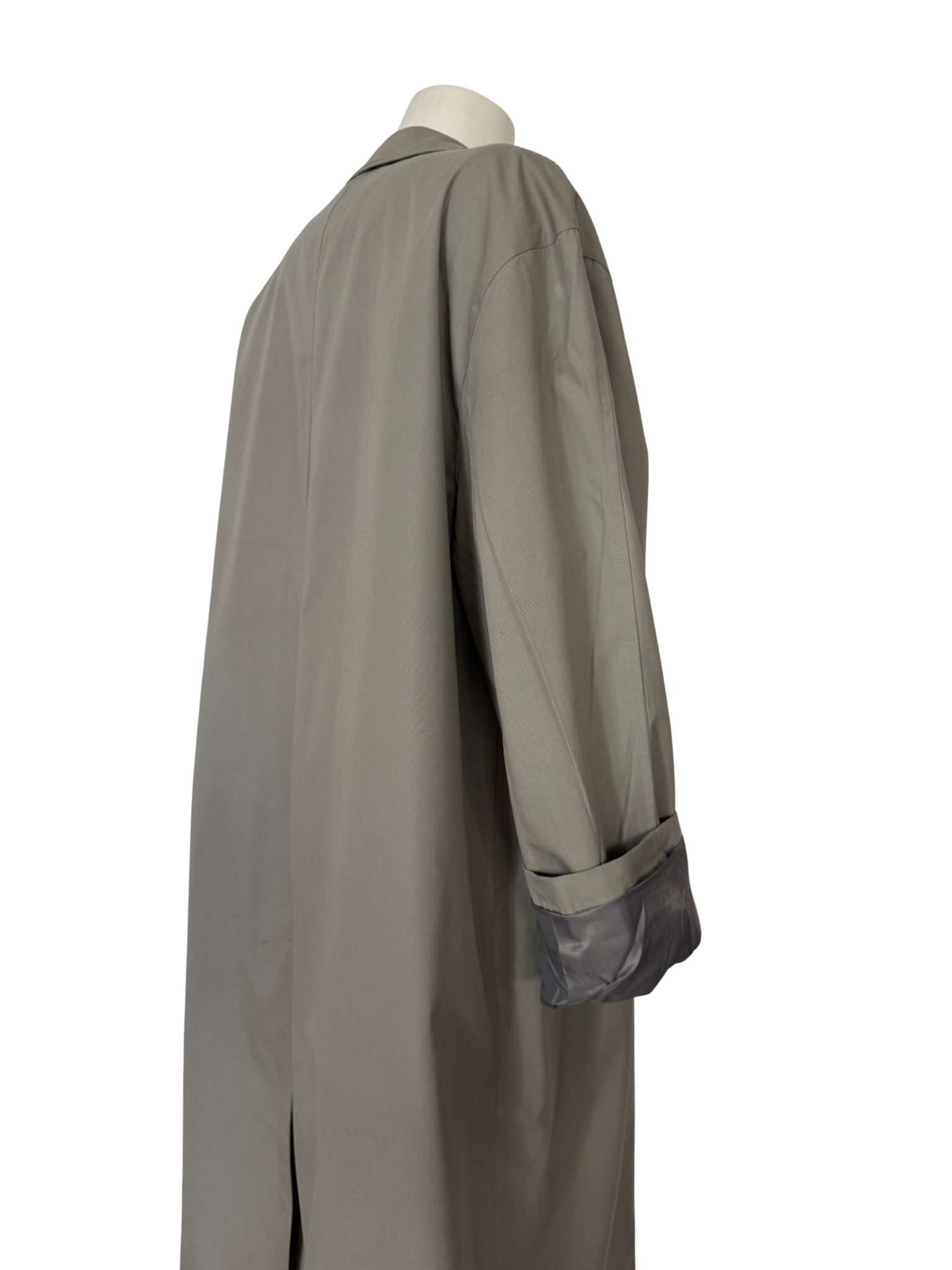 OVERSİZE HAKİ TRENÇKOT