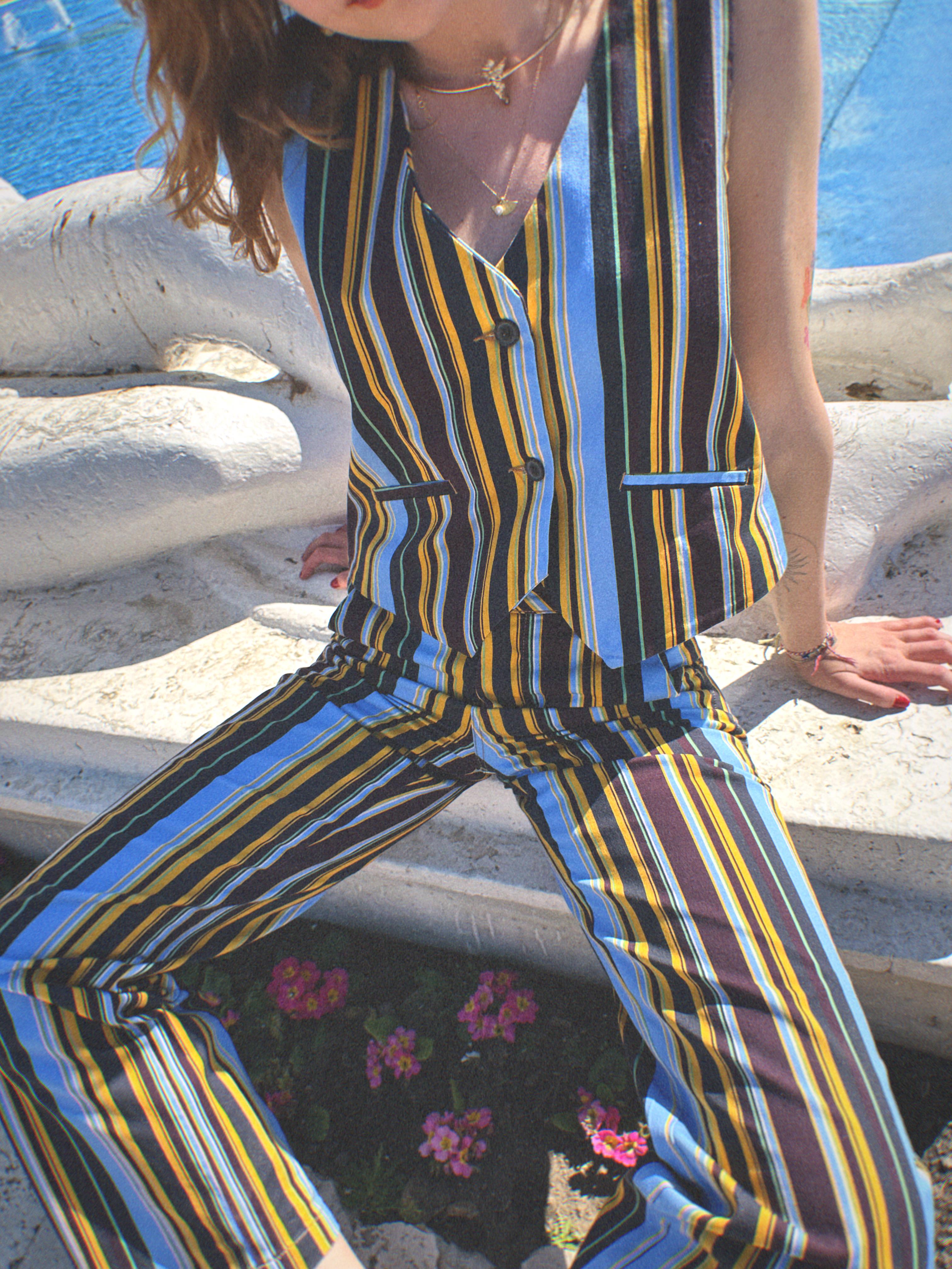 Paloma Çizgili Yelek