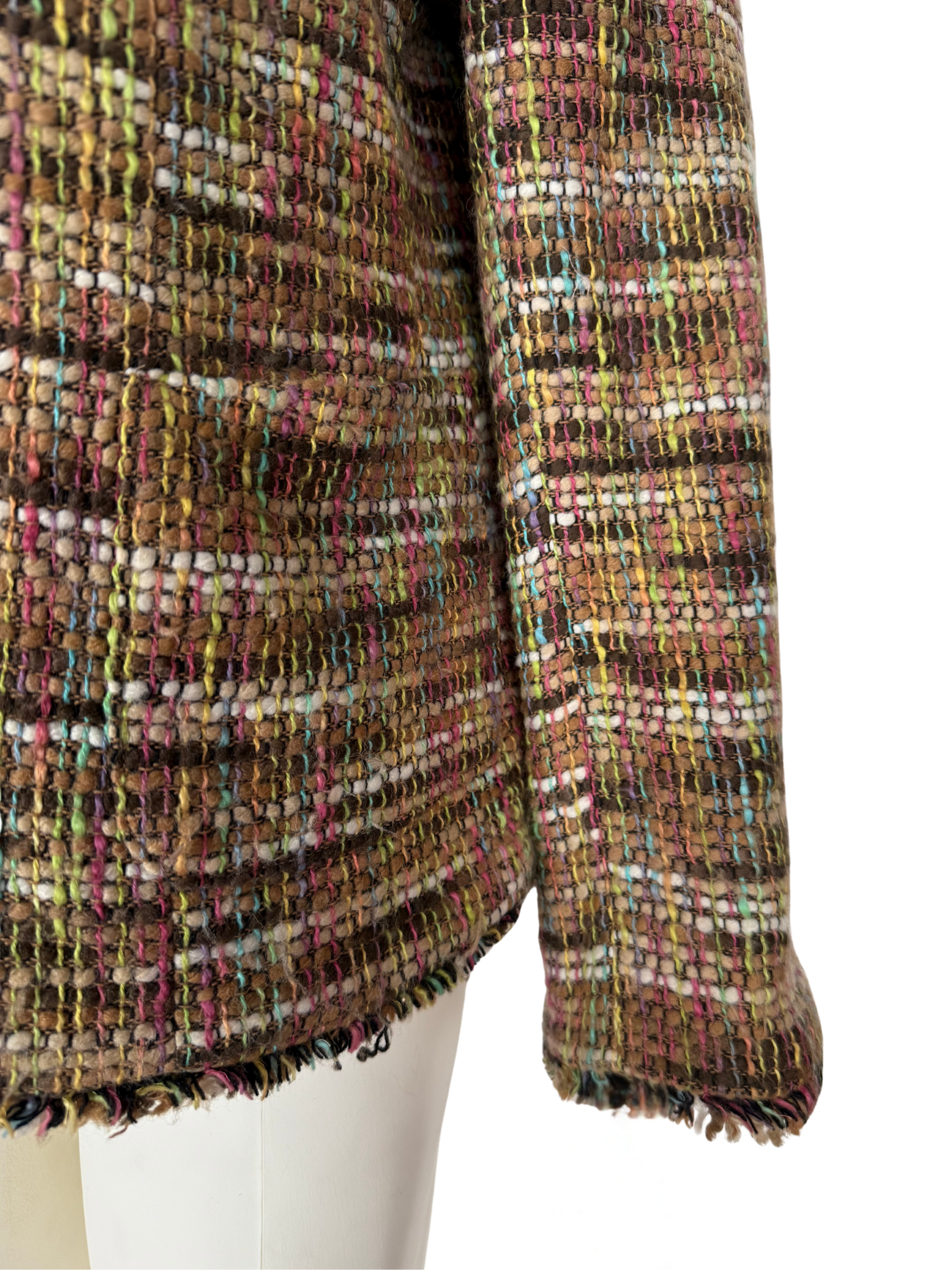 RENKLİ TÜVİT BLAZER CEKET
