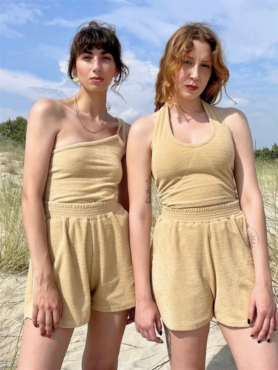 Sand Bej Havlu Şort