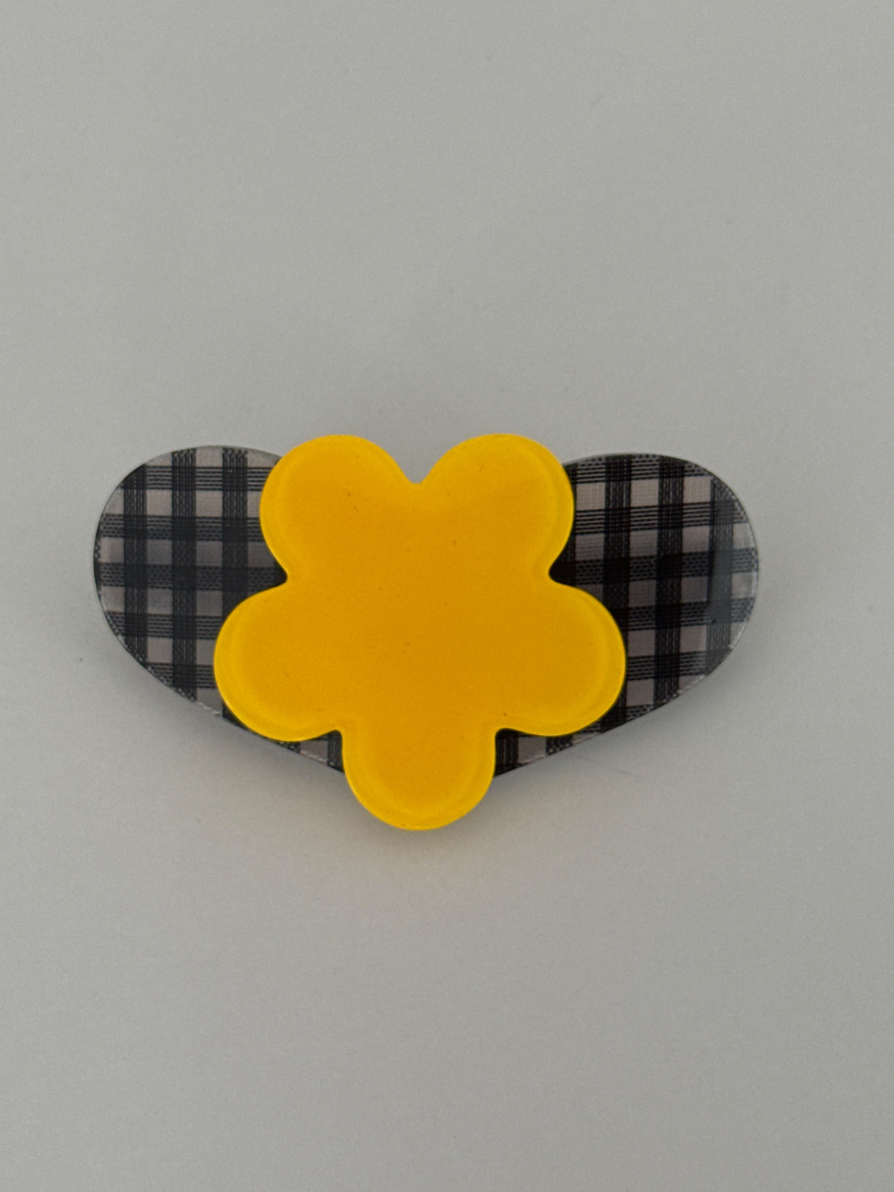 VINTAGE FRENCH BARRETTE SAÇ TOKASI