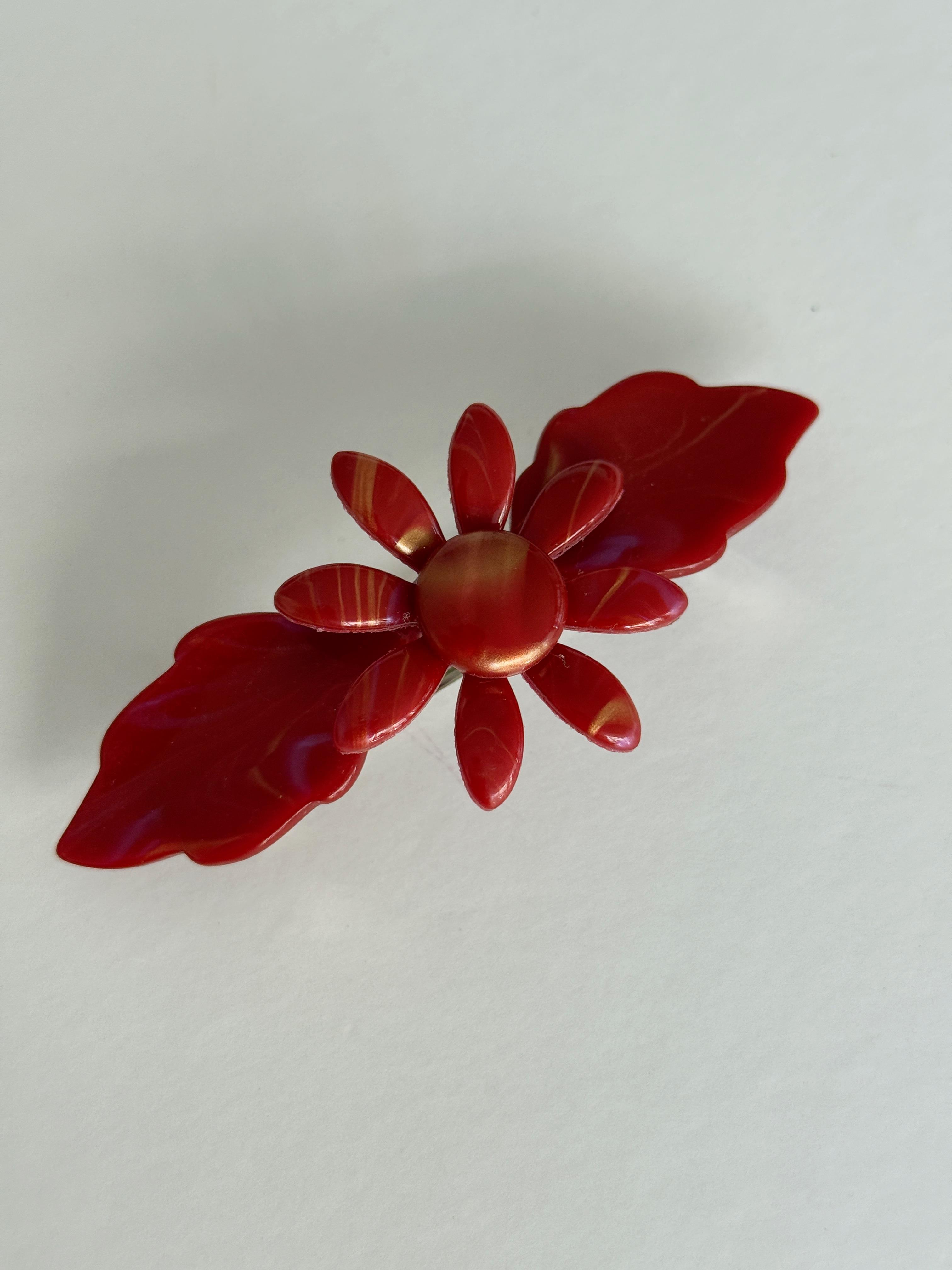 VINTAGE FRENCH BARRETTE SAÇ TOKASI