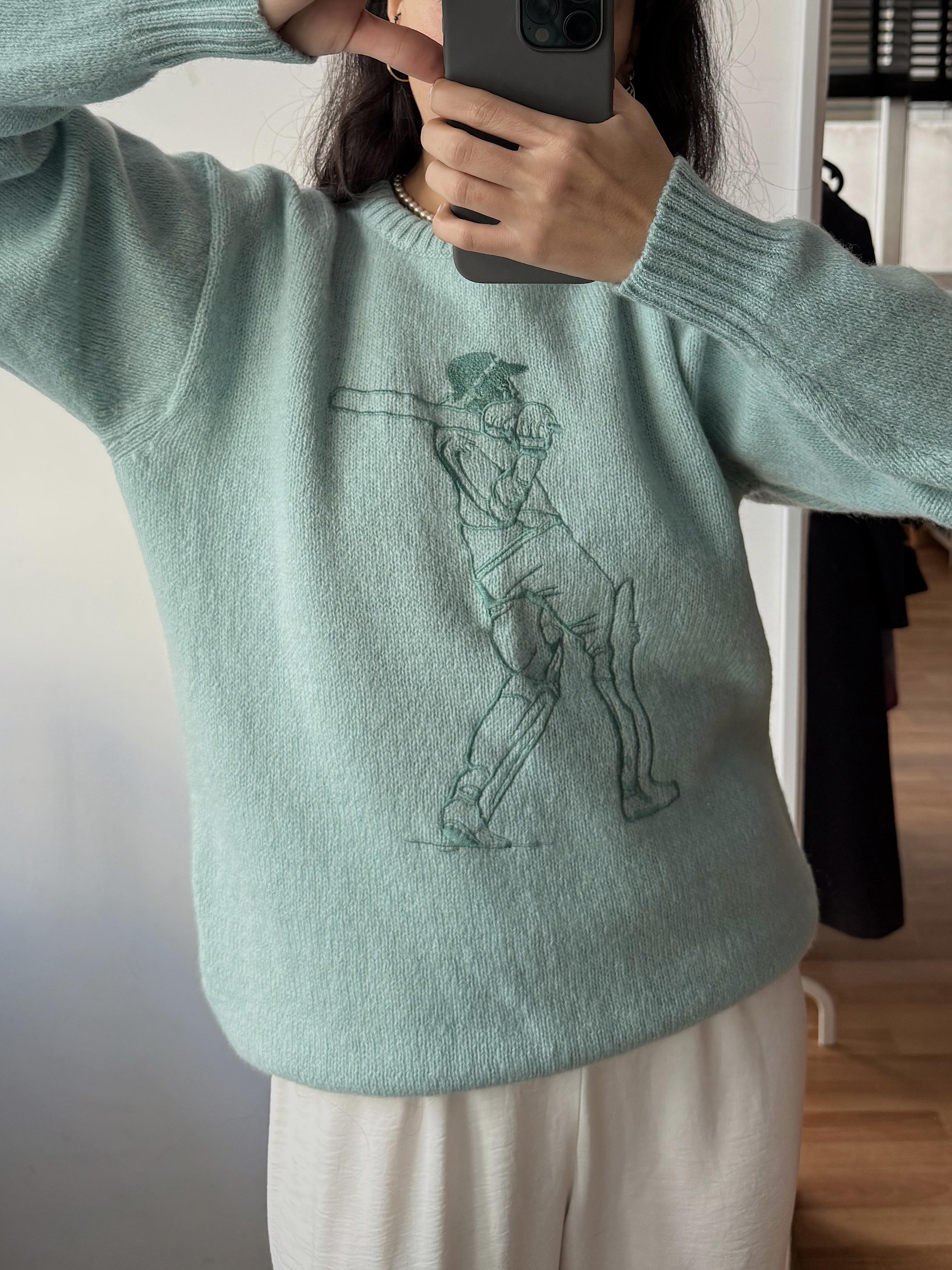 Yün Nakışlı Kazak